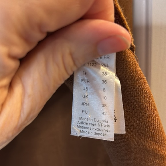 EUC ERES L'intemporel Cheri Short (sz 6) and top (sz M) in Caramelo - Picture 8 of 11